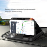 Mobile phone holder, sunshade instrument panel, AR navigation device holder, car carbon fiber patterned mobile phone holder, sil - V.I.P Digital Presence
