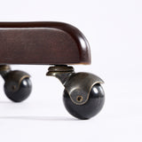 Medieval retro style sheepskin patterned home office chair with lifting, rotating, and tilting functions, brown - V.I.P Digital Presence