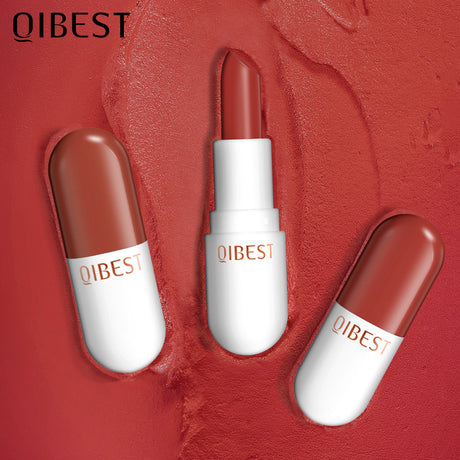 QIBEST Mini Capsule Lipstick Velvet Matte Lipstick Long Lasting Waterproof Pill Lipstick - V.I.P Digital Presence