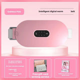 Uterus Warming Belt Warm Temperature Adjustable Treasure Heating Waist Protection Hot Compression Vibration Belt - V.I.P Digital Presence