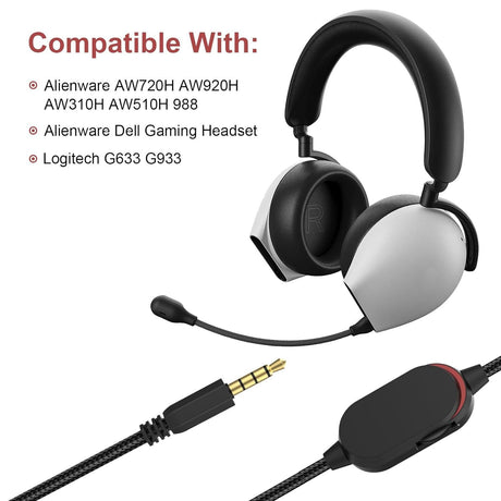 Suitable for Alien AW310H AW510H 920 headphone cable 3.5mm audio cable - V.I.P Digital Presence