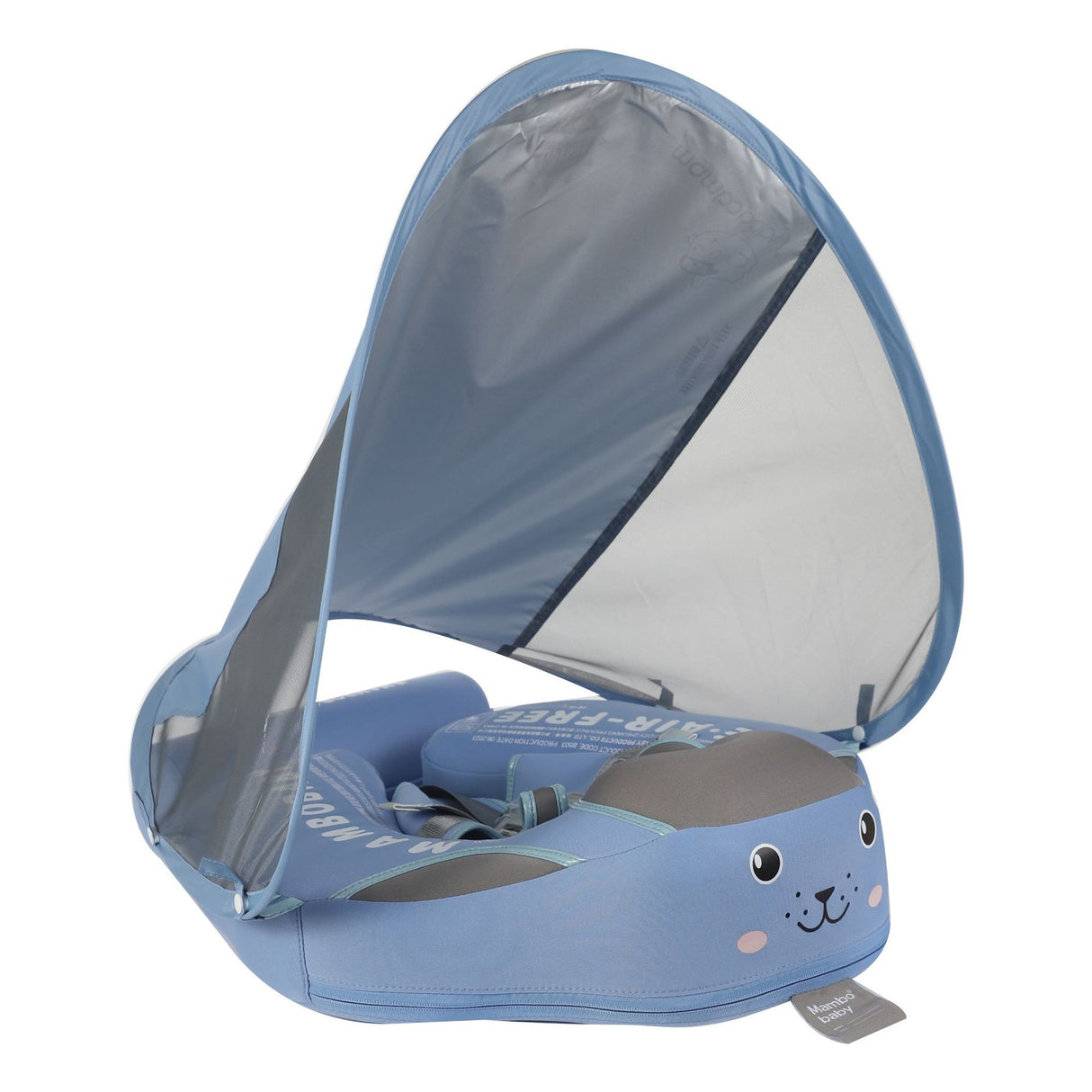 Bebés y niños pequeños con anillos de asiento inflables y sombrillas Círculo de natación para principiantes Piscina casera