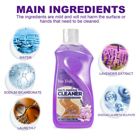 Multi-Purpose Floor Cleaner Household Kitchen Bathroom Floor Soot And Scale Multi-Functional Cleaning - V.I.P Digital Presence