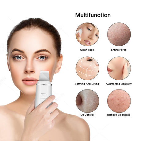 HailiCare Ultrasonic Peeling Machine To Remove Blackhead Peeling Instrument Pore Cleaning Ion Cleansing Instrument - V.I.P Digital Presence