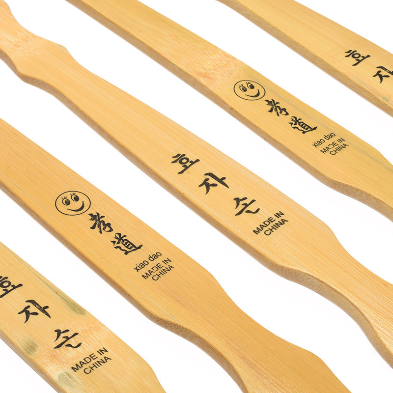 Scratching without asking for help old man with hand carved characters back scratching device - V.I.P Digital Presence