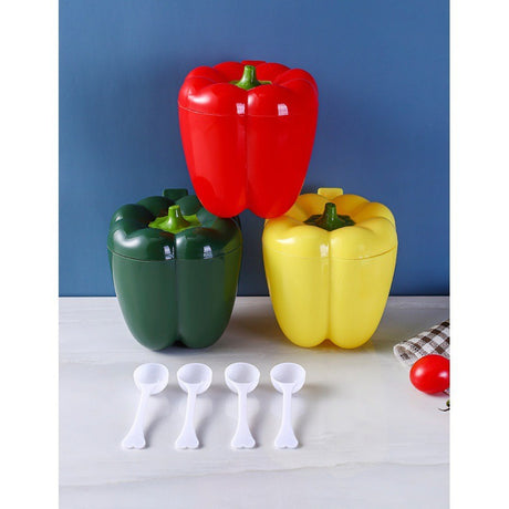 Seasoning box with four compartments and a cover multifunctional seasoning box - V.I.P Digital Presence