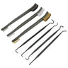 7pcs/Set 3pcs Steel Wire Brush + 4pcs Nylon Pick Set Universal Gun Hunting Cleaning Kit Tactical Rifle Pistol Gun Cleaning Tool - V.I.P Digital Presence