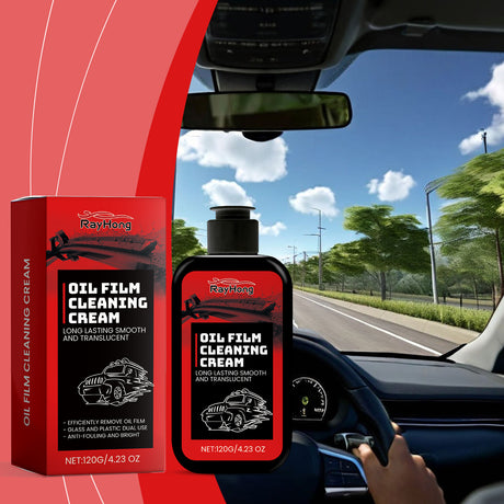 Automotive Glass Oil Film Cleaning Cream, Effectively Clean Glass Stains And Oil Stains Clear Vision - V.I.P Digital Presence