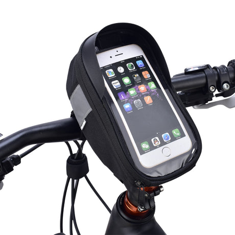 Sahoo 112003 Cycling Bicycle Bike Head Tube Handlebar Cell Mobile Phone Bag Case Holder Case - V.I.P Digital Presence