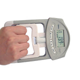 Dispositivo de agarre con pantalla electrónica de alta calidad al por mayor con dinamómetro de mano ajustable con batería AA