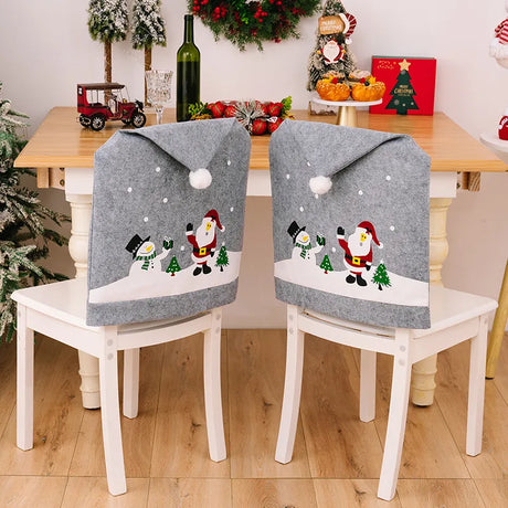 Christmas Pattern Chair Cover - V.I.P Digital Presence