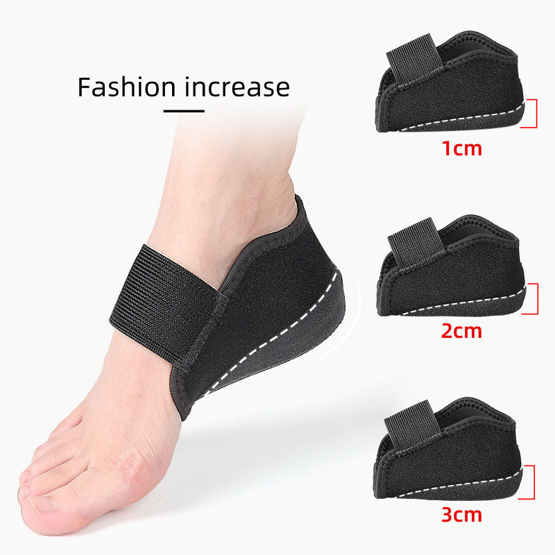 Height increasing heel cover, heel protection cover, shock-absorbing and pressure relieving Velcro heel - V.I.P Digital Presence