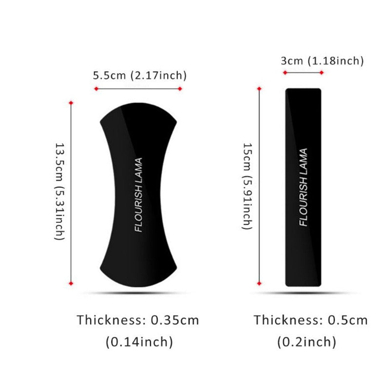 2Pcs/Set Magic Nano Rubber Pad Universal Sticker No Trace Mobile Phone Holder Car Kits Car Bracket Pods Sticky Gel Pad - V.I.P Digital Presence