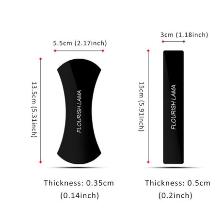 2Pcs/Set Magic Nano Rubber Pad Universal Sticker No Trace Mobile Phone Holder Car Kits Car Bracket Pods Sticky Gel Pad - V.I.P Digital Presence