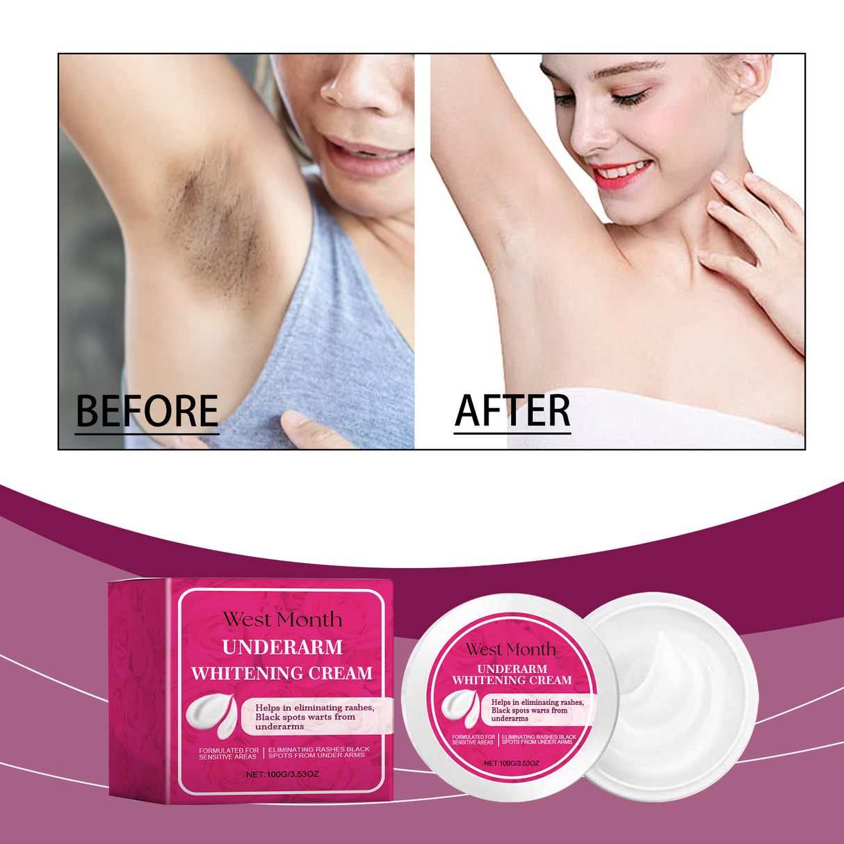 Beauty Cream Improves Dull Skin, Rejuvenates Skin, Brightens And Exfoliates Dead Skin Body Beauty Cream
