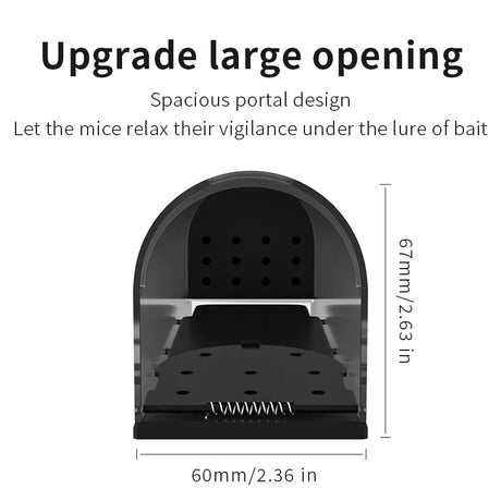 Mouse Trap New Type of Rat Trap High sensitivity plastic mouse trap Reusable Outdoor farmland catch rats catch voles - V.I.P Digital Presence