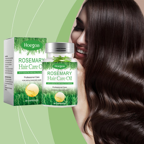 Rosemary Hair Care Capsules Nourishing Hair Care Capsules Soothing And Repairing Frizzy Rosemary Capsules - V.I.P Digital Presence