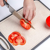 Double-Sided Cutting Board 2-in-1 304 Stainless Steel And PP Chopping Board For Fruit Vegetables Meat Kitchen Cutting Board - V.I.P Digital Presence