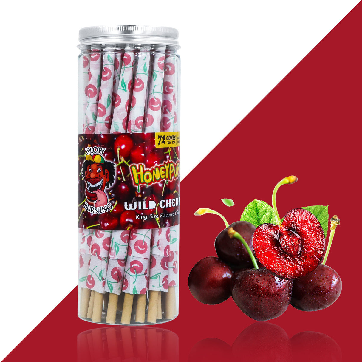 Cigarette roll paper fruit flavor horn tube 72 pack canned flavor paper - V.I.P Digital Presence