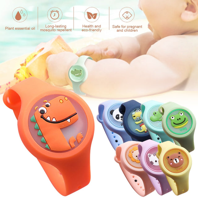 Kids Mosquito Repellent Watch Lightweight Natural Mosquito Repellent Bracelet Plant Essential Oil Mosquito Repellent Device - V.I.P Digital Presence