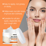 Rice Exfoliating Gel Gently Cleanses Face Body Skin Hydrating Moisturizing Refreshing Cleansing Gel