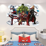 Marvel League of Legends Captain America Iron Man Batman Hulk Boy Bedroom and Living Room Decoration - V.I.P Digital Presence