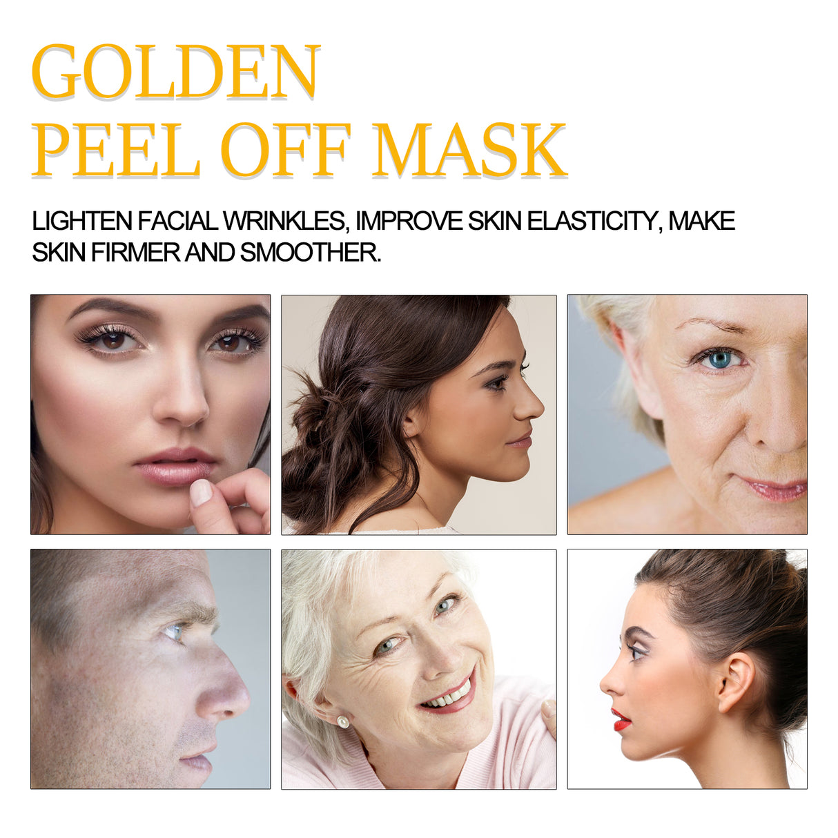 24k Gold Peel Mask Deeply Cleanses The Skin Of Blackheads, Pimples, Delicate Pores And Tighteners Skin Care - V.I.P Digital Presence