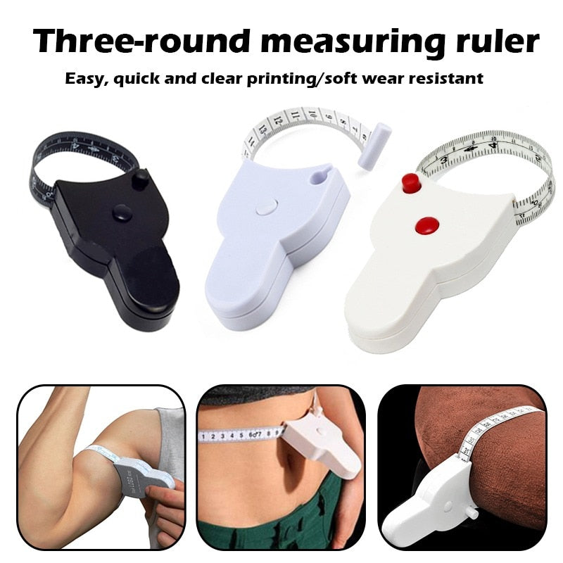 Body Measuring Tape Automatic Telescopic Tape Measure Measuring Film for Body Metric Centimeter Tape 1.5M Sewing Tailor Meter - V.I.P Digital Presence