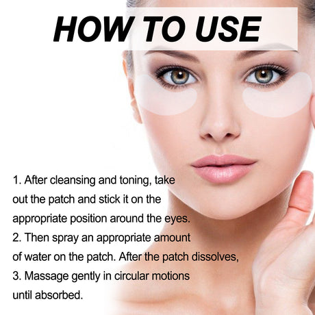 Hydrolyzed Collagen Eye Mask Firming, Lightening And Repairing Eye Lines And Dark Circles - V.I.P Digital Presence