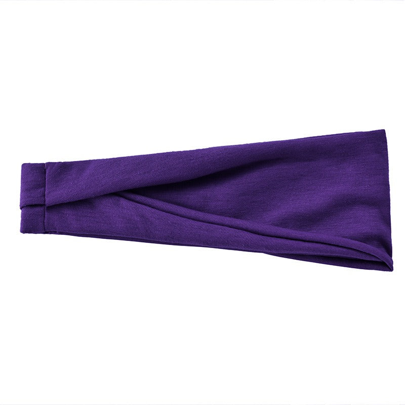 Sports headband women's yoga headband men's running headband sweat absorbing headscarf - V.I.P Digital Presence