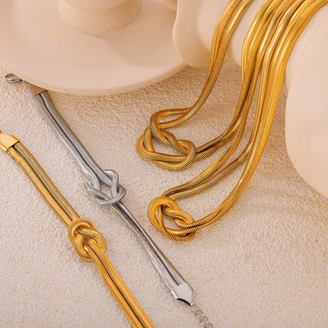 Titanium Steel Knot Bracelet - V.I.P Digital Presence