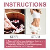 Detox & Shaping Foot Soak Beads, Clean Body Odor Relieve Itching Discomfort Moisturize Cold Foot Bath Gel - V.I.P Digital Presence