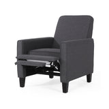 Smoke Fabric Push Back Chair for Elegant Home Décor - V.I.P Digital Presence