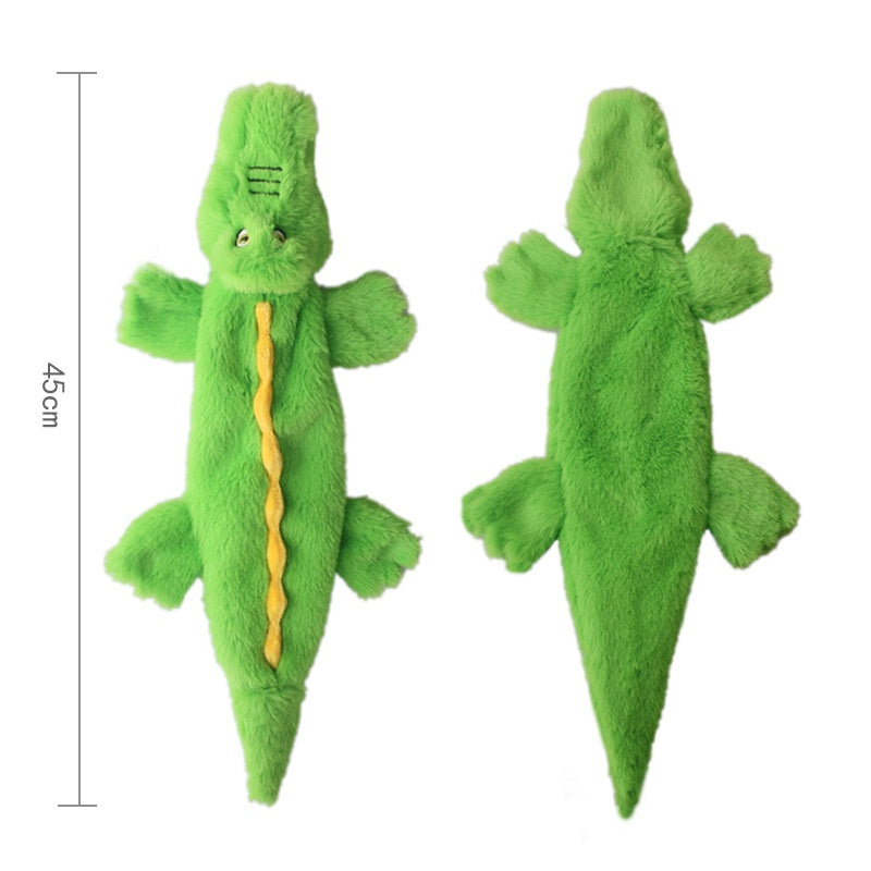 New Pet Plush Crocodile Pig Elephant Sound Paper Toy Dog Boredom-Relieving Durable Shell Toy - V.I.P Digital Presence