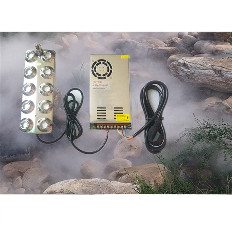 Rockery pond water landscape fogging machine high-frequency oscillation fogging board smoke machine ten head industrial ultrason - V.I.P Digital Presence