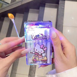 Pacha Dog Cartoon Sanrio Cigarette Box Charging Lighter Integrated Transparent Body Atmosphere Colorful Lights Cute Gift Object - V.I.P Digital Presence