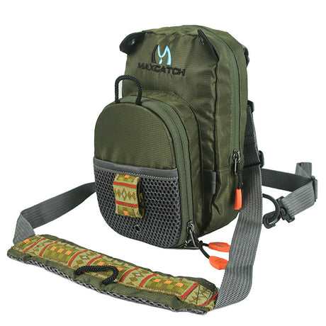 Multi-functional Fly Fishing Tackle Bag with Multiple Pockets, Unisex Chest Pack, Shoulder Fishing Bag - V.I.P Digital Presence