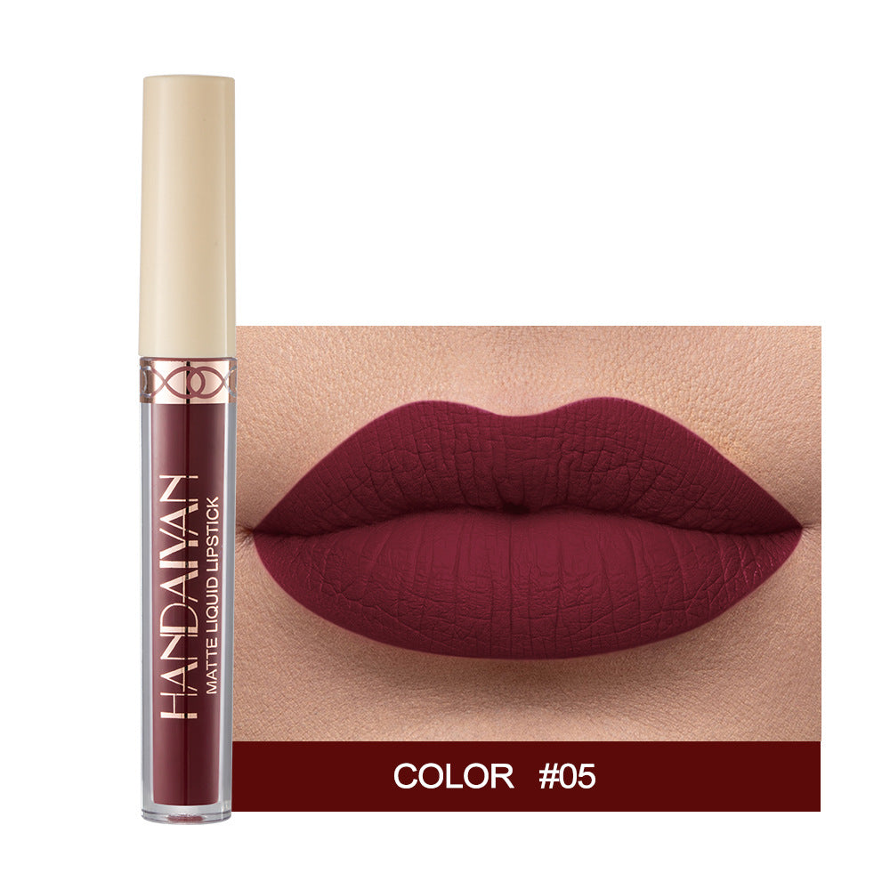 HANDAIYAN Popular Matte Matte Velvet 12 Colors Lip Gloss Liquid Lipstick Lip Glaze - V.I.P Digital Presence