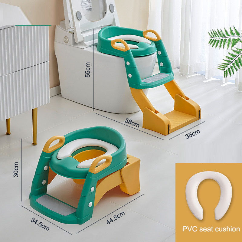 Inodoro infantil inodoro multifuncional para niños y niñas, soporte auxiliar para inodoro, anillo para asiento de inodoro de paso para bebé