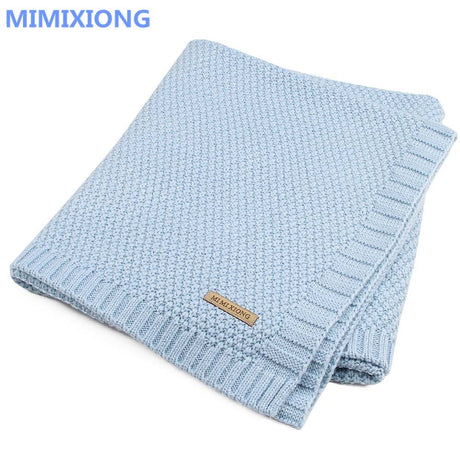 Baby Blanket Knitted Newborn Swaddle Wrap Blankets Super Soft Toddler Infant Bedding Quilt - V.I.P Digital Presence