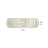 Kitchen Faucet Splash Pad Silicone Sink Faucet Splash Guard Mat Sponge Drain Rack Countertop Protector for Bath Kitchen Gadgets - V.I.P Digital Presence