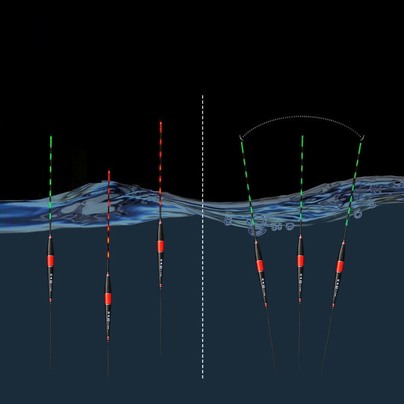 Smart Fishing Float Bite Alarm Fish Bite Bait LED Light Color Change Automatic Night Electronic Changing Buoy Strike Intelligent - V.I.P Digital Presence