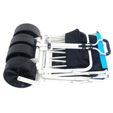 Folding Wagon Garden Shopping Beach Cart (white) - V.I.P Digital Presence