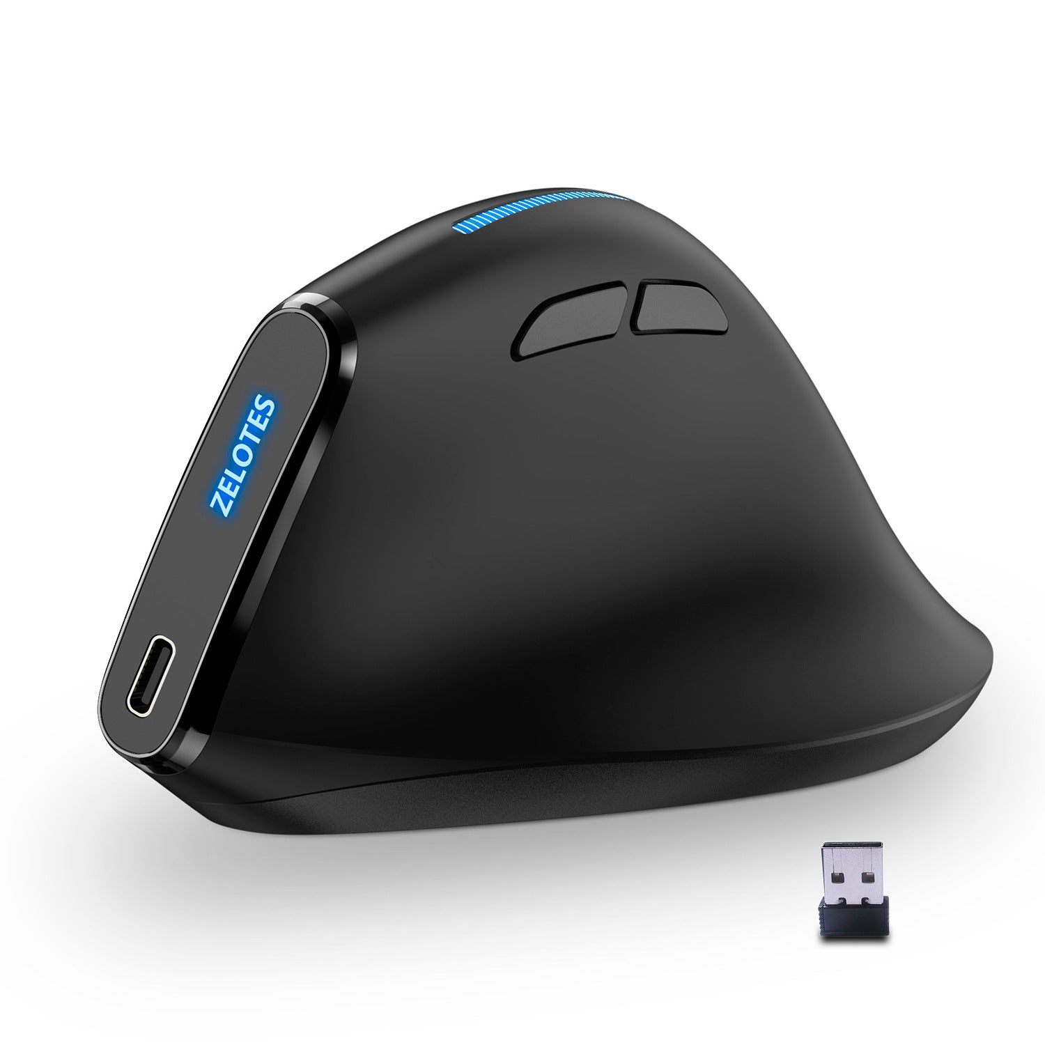 Mouse V ZELOTES Master F36A Vertical Ergonomic Grip Anti Mouse Hand Charging W ...