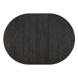 TREXM 5-piece retro functional cutlery set with 1 expandable dining table and 4 cushioned chairs with rattan backrests (espresso - V.I.P Digital Presence