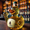 10 Oz Middle Finger Duck Bottle - Funny Whiskey Duck Decanter. Great Prank Decoration for Bar, Office or Home - V.I.P Digital Presence