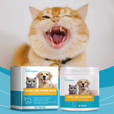 Cat And Dog Tooth Wipes, Pet Tooth Cleaning Tartar Clean Repair Fresh Care Fingercover - V.I.P Digital Presence