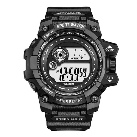 Student watch sports boy electronic watch waterproof luminous watch - V.I.P Digital Presence