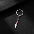 Palestine Israel Map Flag Keychain Accessories Decoration Men's and Women's Ethnic Style Versatile Stainless Steel Accessories - V.I.P Digital Presence