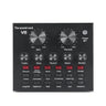 V8 Professional Sound Card Streaming Live Broadcast Podcast Recording Studio Equipment Voice Changer Audio Interface SoundCard - V.I.P Digital Presence